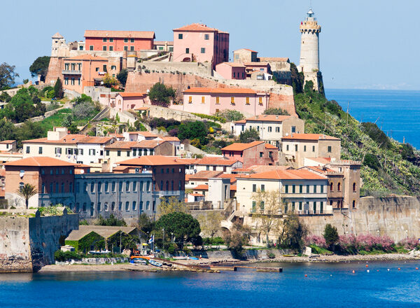Old city Elba Tuscany